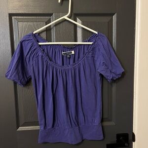 American Eagle Outfitters Purple Blouse